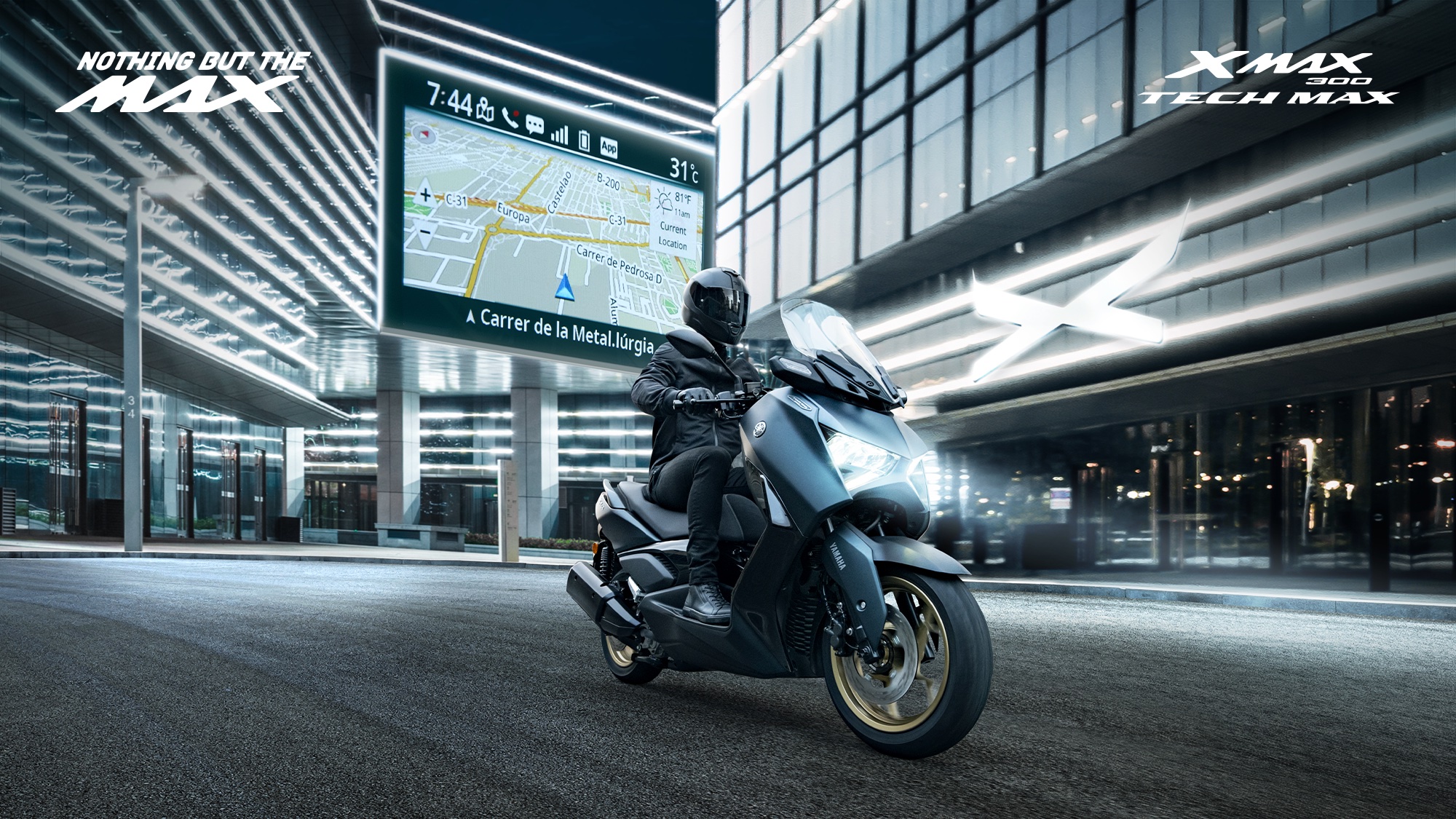 Great for The City ! 2023 Yamaha XMax 125 Tech Max 